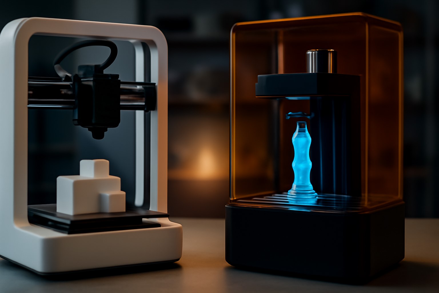 İki farklı 3D yazıcı teknolojisinin karşılaştırılması
